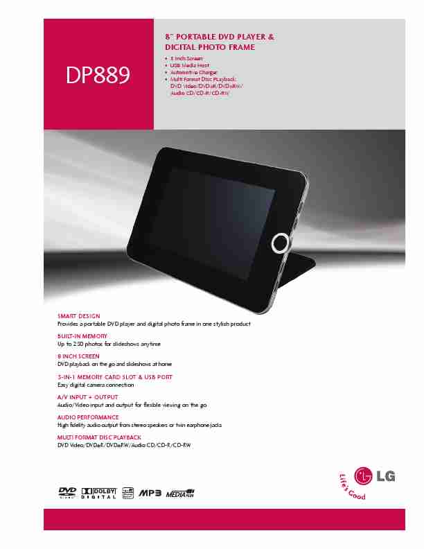 LG Electronics Portable DVD Player DP889-page_pdf